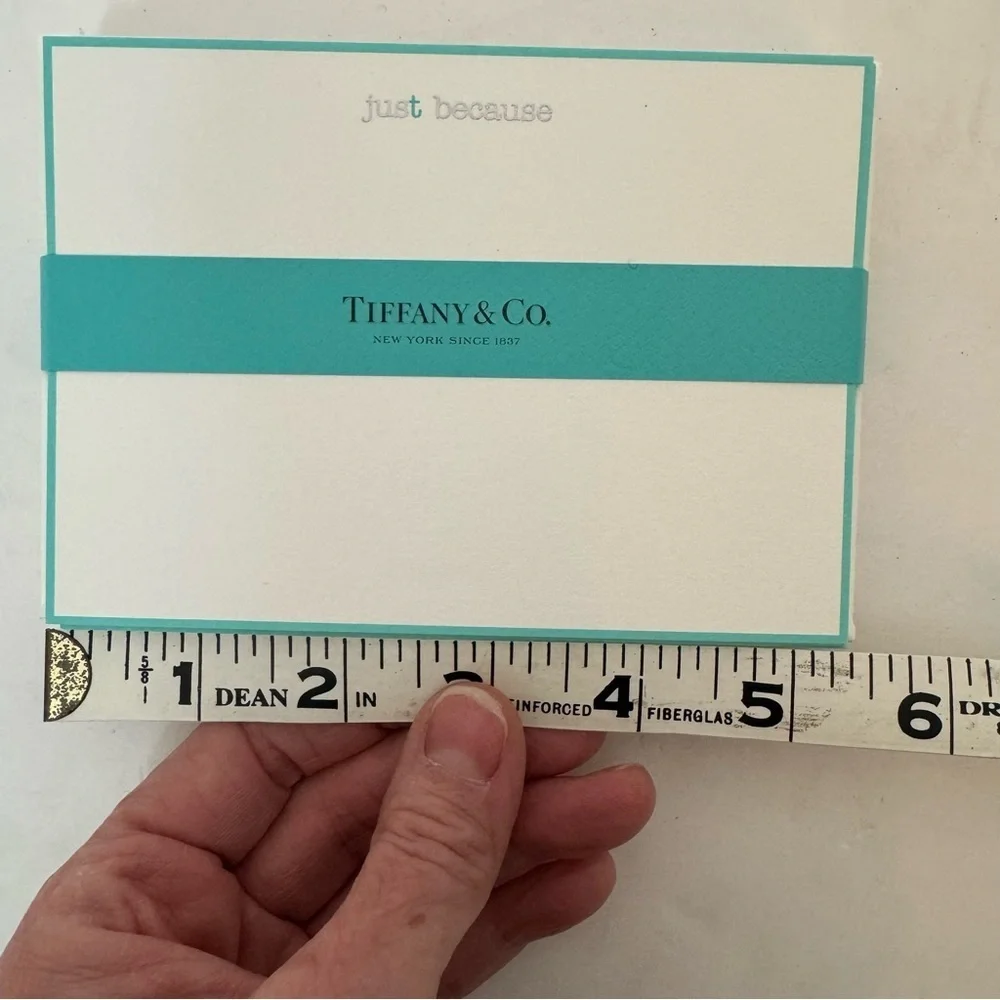 NIB Rare TIFFANY & CO. “Tiffany T” Assorted Note Cards Set of 10 New In Box - Picture 5 of 12
